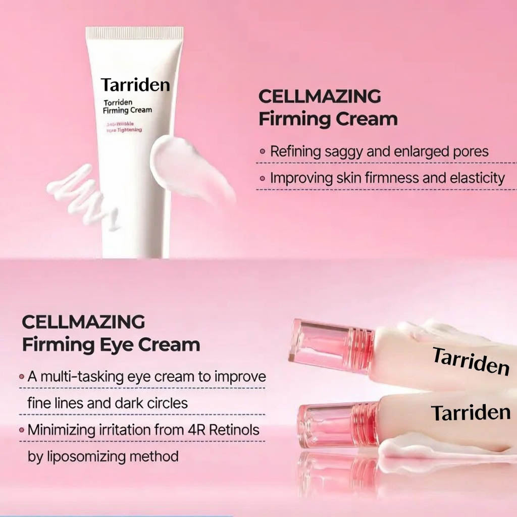 vervebead Firming Duo Set | Crease-Free Makeup Prep Duo with Firming Cream + Firming Eye Cream-GD